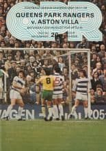 Queens Park Rangers v Aston Villa 20-Aug-1977