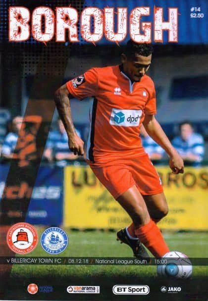 Eastbourne Borough v Billericay Town  08-Dec-2018