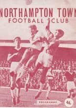 Northampton Town v Bournemouth & Boscombe Athletic  06-Oct-1962