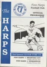 Finn Harps v Bradford City  25-Jul-1993