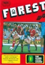 Nottingham Forest v Club Brugge 19-Sep-1984