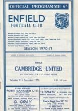 Enfield v Cambridge United  21-Nov-1970