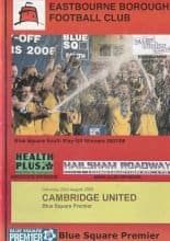 Eastbourne Borough v Cambridge United  23-Aug-2008