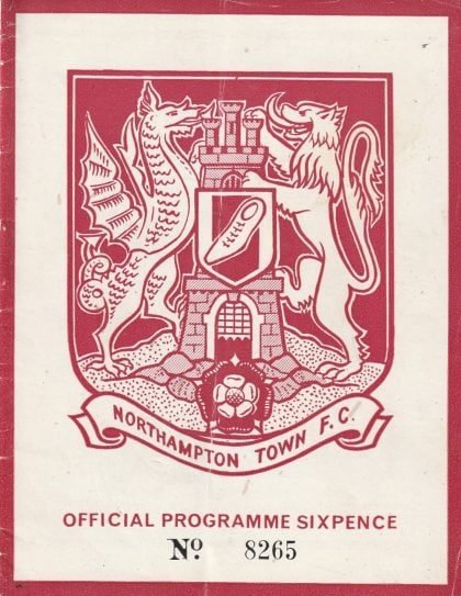 Northampton Town v Cardiff City 26-Sep-1964