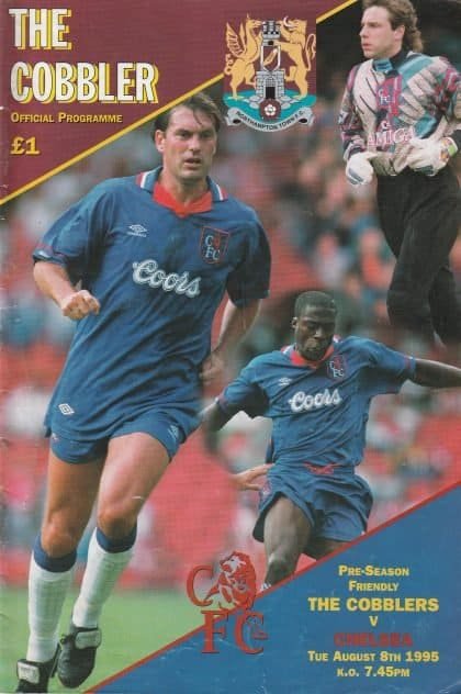 Northampton Town v Chelsea  08-Aug-1995