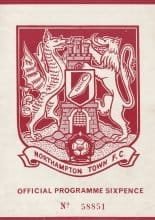 Northampton Town v Coventry City 23-Jan-1965