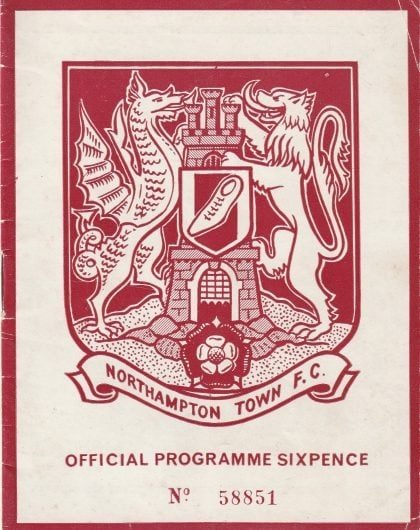 Northampton Town v Coventry City 23-Jan-1965