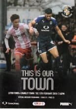 Luton Town v Crawley Town   13-Feb-2018