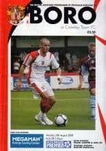 Stevenage Borough v Crawley Town 25-Aug-2008