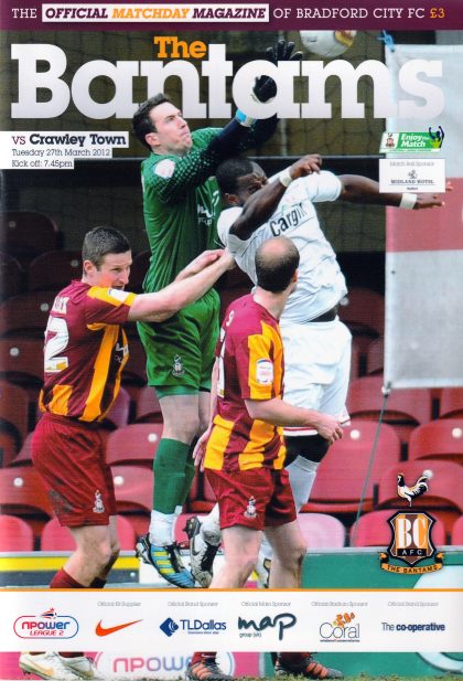 Bradford City v Crawley Town 27-Mar-2012