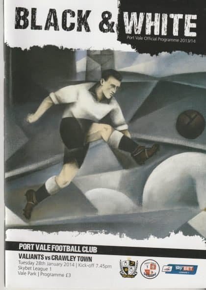 Port Vale v Crawley Town 28-Jan-2014