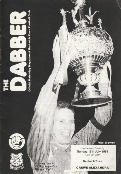 Nantwich Town v Crewe Alexandra 16-Jul-1995