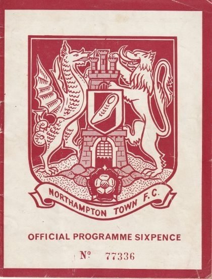 Northampton Town v Crystal Palace 13-Mar-1965