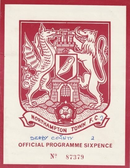 Northampton Town v Derby County  10-Apr-1965