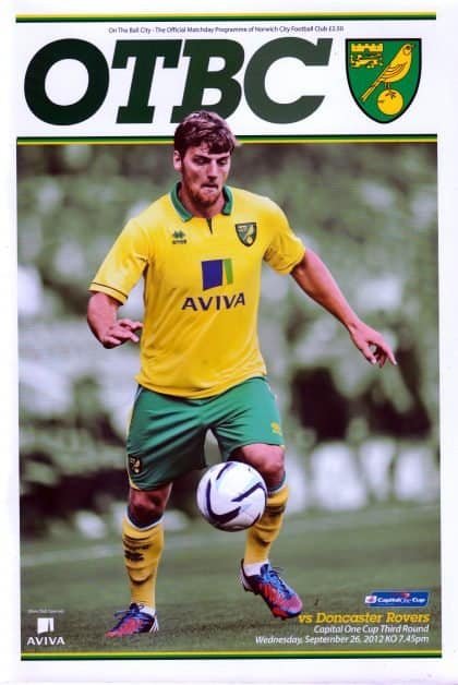 Norwich City v Doncaster Rovers 26-Sep-2012
