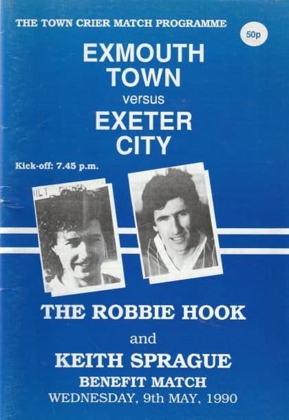 Exmouth Town v Exeter City 09-May-1990