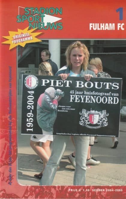 Feyenoord v Fulham 08-Aug-2004