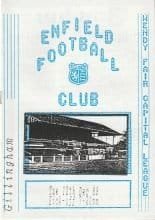 Enfield Reserves v Gillingham Reserves 12-Dec-1989