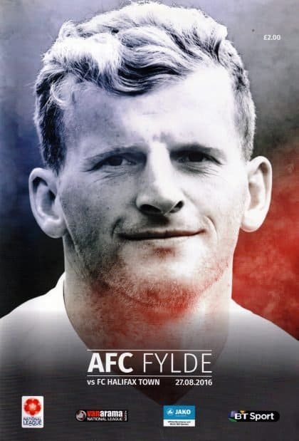 AFC Fylde v FC Halifax Town 27-Aug-2016