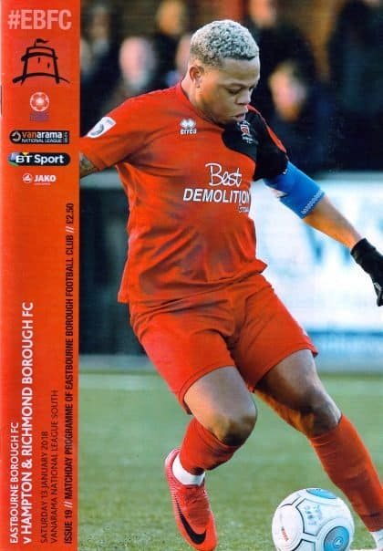 Eastbourne Borough v Hampton & Richmond Borough  13-Jan-2018