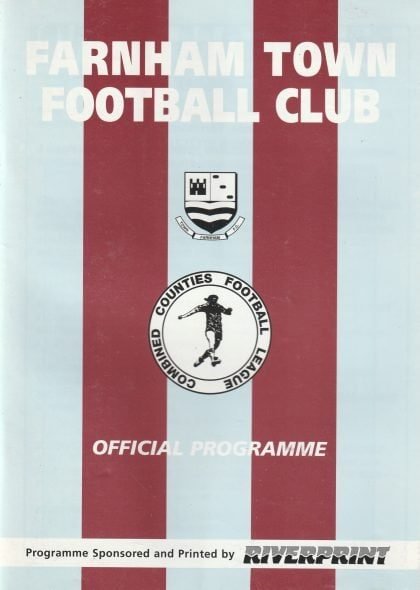 Farnham Town v Horsham  05-Oct-1996