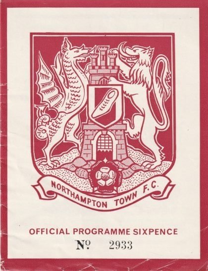 Northampton Town v Huddersfield Town  11-Sep-1964