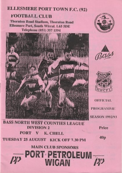 Ellesmere Port Town v K Chell 25-Aug-1992