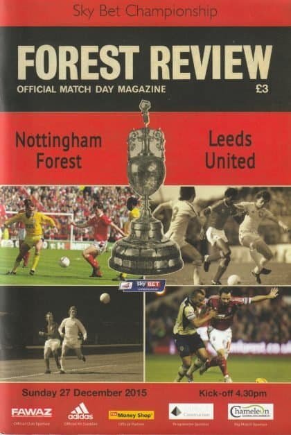 Nottingham Forest v Leeds United 27-Dec-2015