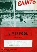 Southampton v Liverpool 17-Sep-1966