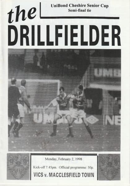 Northwich Victoria v Macclesfield Town  02-Feb-1998