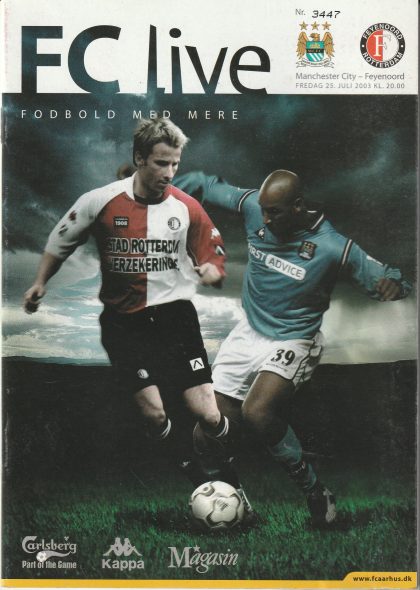 Feyenoord v Manchester City  25-Jul-2003