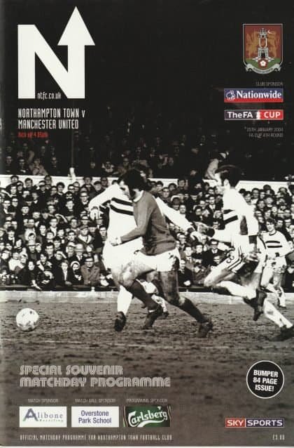 Northampton Town v Manchester United 25-Jan-2004