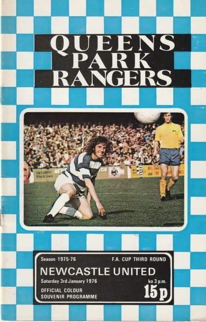 Queens Park Rangers v Newcastle United 03-Jan-1976