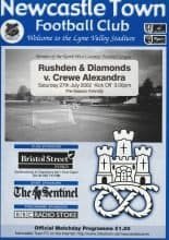 Rushden & Diamonds v Crewe Alexandra  27-Jul-2002