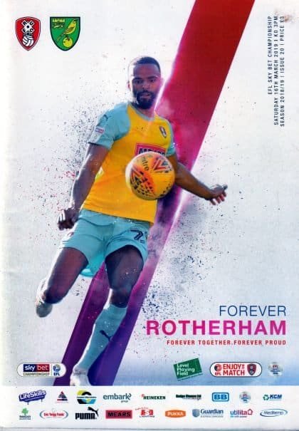Rotherham United v Norwich City 16-Mar-2019