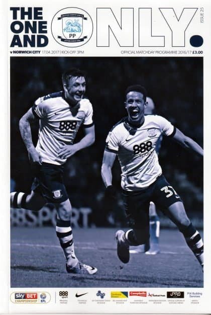 Preston North End v Norwich City 17-Apr-2017