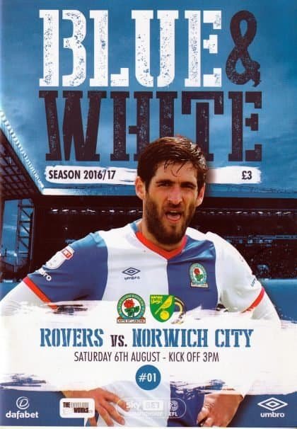 Blackburn Rovers v Norwich City 06-Aug-2016