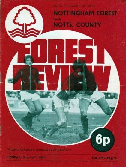 Nottingham Forest v Notts County  06-May-1974