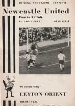 Newcastle United v Leyton Orient  08-Feb-1964