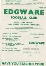 Edgware v Penhill Standard   05-Sep-1970
