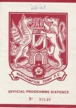 Northampton Town v Plymouth Argyle 20-Apr-1965