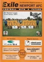 Newport AFC v Salisbury City 01-Jan-1997