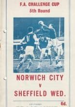 Norwich City v Sheffield Wednesday 11-Mar-1967