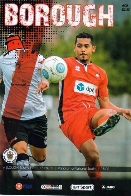 Eastbourne Borough v Slough Town  15-Sep-2018