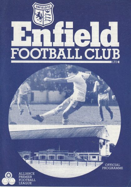 Enfield v Southend United 09-Aug-1984