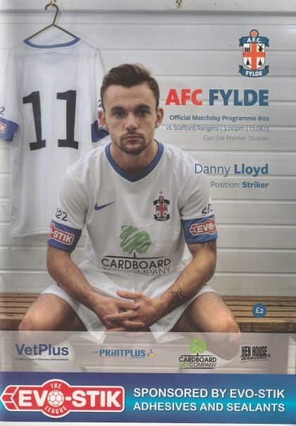 AFC Fylde v Stafford Rangers 17-Aug-2013