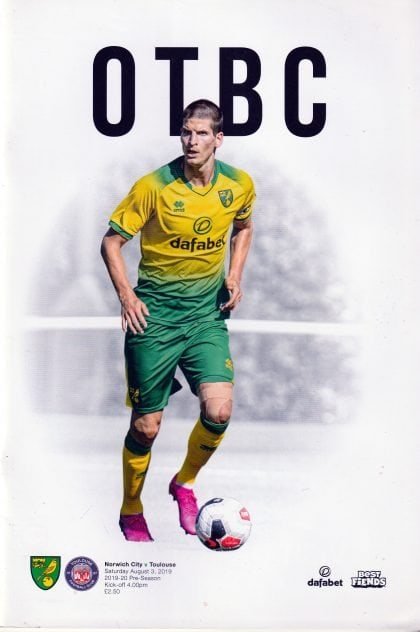 Norwich City v Toulouse 03-Aug-2019