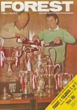 Nottingham Forest v Valencia 25-Nov-1980