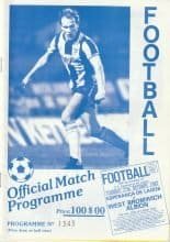 Esperanca De Lagos v West Bromwich Albion 27-Oct-1987