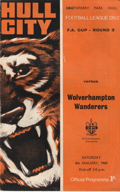 Hull City v Wolverhampton Wanderers  04-Jan-1969